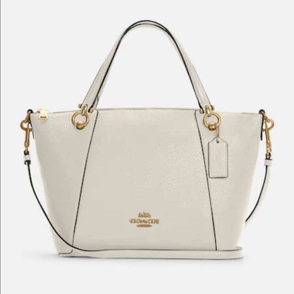 Coach Kacey Satchel Chalk/Gold